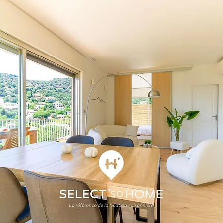 Select'sohome - Splendide Mazet Avec Vue A La Fossette - Sole&mare Apartamento Le Lavandou